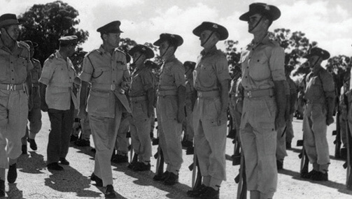 Kapooka parade 1950